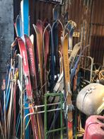 Oude houten ski's - Vintage ski's voor de verzamelaar, Overige merken, 160 tot 180 cm, Gebruikt, Ophalen of Verzenden
