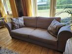 Nette bank taupekleurig, Huis en Inrichting, Ophalen, Gebruikt, Driepersoons, 75 tot 100 cm