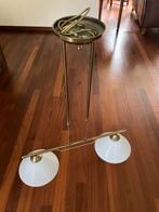 Bronzen plafond lamp, Ophalen, Zo goed als nieuw, Antiek, Minder dan 50 cm