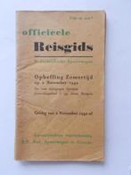 NS Nederlandse Spoorwegen - Officieele Reisgids 2 nov. 1942, Ophalen of Verzenden