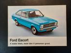 FORD ESCORT MK2 brochure folder origineel NL, Ophalen of Verzenden, Zo goed als nieuw, Ford