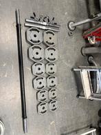 Verstelbare dumbells 20 kg per stuk en halter stang, Ophalen, Gebruikt, En stang, Halterset