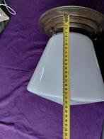 Plafoniere Bauhaus 'Schoollamp', Ophalen of Verzenden, Zo goed als nieuw, Glas, Bauhaus