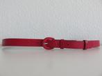 Vintage rode, roodroze Victory riem kunstleer maat 75, Kleding | Dames, Riemen en Ceinturen, Minder dan 3 cm, Minder dan 80 cm