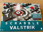 Scrabble valstrik, Hobby en Vrije tijd, Gezelschapsspellen | Kaartspellen, Ophalen of Verzenden, Zo goed als nieuw