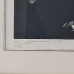 Gesigneerde litho Eugène Brands, Antiek en Kunst, Ophalen