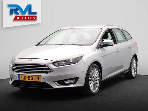 Ford Focus Wagon 1.0 Titanium Edition Origineel NL Navigatie, Auto's, Ford, Bedrijf, Te koop, Focus, ABS, Airbags, Airconditioning