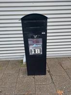 Staande brievenbus - Flexbox, Tuin en Terras, Brievenbussen, Ophalen, Gebruikt, Staal, Staande brievenbus