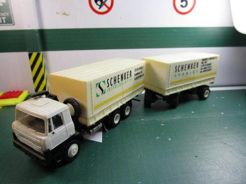 Schenker Internationaal, Hobby en Vrije tijd, Modelauto's | 1:87, Gebruikt, Bus of Vrachtwagen, Overige merken, Ophalen of Verzenden