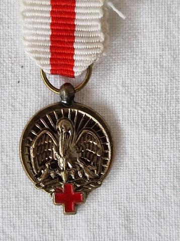 Vintage Rode Kruis bloeddonor medaille beschikbaar voor biedingen
