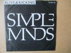 s4365 simple minds - alive & kicking, Ophalen, Gebruikt, 7 inch, Single