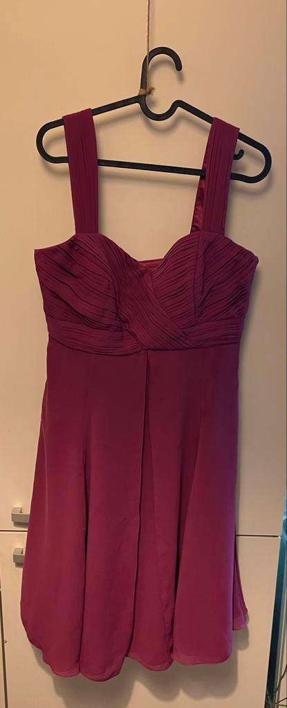 Addy van den Krommenacker for Steps jurk paars maat 38 zgan, Kleding | Dames, Gelegenheidskleding, Zo goed als nieuw, Cocktailjurk