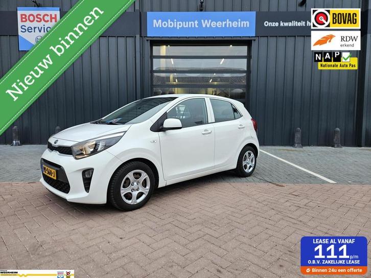 Kia Picanto 1.0 CVVT EconomyPlusLine, Auto's, Kia, Bedrijf, Te koop, Picanto, ABS, Airbags, Airconditioning, Alarm, Bluetooth