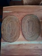 2 grote Birma Rieten Onderzetters 50x35cm, Ophalen of Verzenden, Zo goed als nieuw, Overig