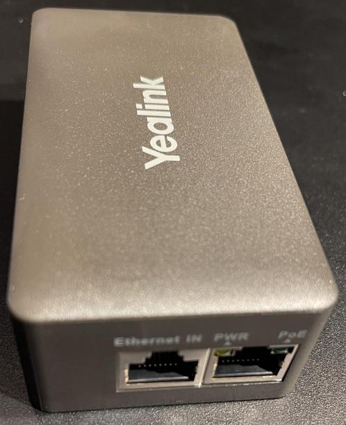 Yealink PoE Injector YLPOE30, 54V/0.56A (nieuw), Computers en Software, Netwerk switches, Nieuw, Ophalen