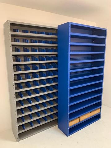 vakkenkast magazijnkast 198x100x30 beschikbaar voor biedingen