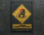 Limp Bizkit caution 2002  vintage  patch l28, Verzamelen, Nieuw, Kleding, Verzenden