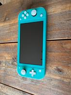 Nintendo Switch lite, Spelcomputers en Games, Spelcomputers | Nintendo Switch Lite, Ophalen of Verzenden, Turquoise, Zo goed als nieuw