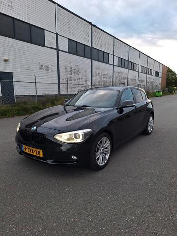 Nieuw APK! BMW 1-Serie 116i 136PK 5D Automaat 2014 Zwart beschikbaar voor biedingen