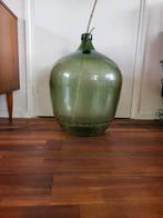 Grote groene bolvaas buikfles vintage terrarium vaas, Antiek en Kunst, Antiek | Vazen, Ophalen