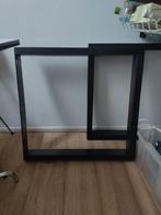 Metalen onderstel tafelpoten tafelblad stijl industrieel, Huis en Inrichting, Tafels | Eettafels, Ophalen, Rechthoekig, 50 tot 100 cm