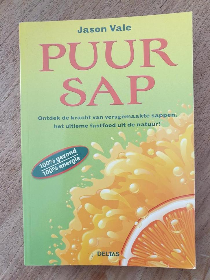 Puur Sap - Jason Vale, Boeken, Kookboeken, Zo goed als nieuw, Overige typen, Overige gebieden, Gezond koken, Vegetarisch, Ophalen of Verzenden