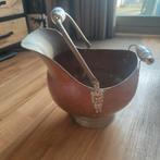 Koperen plantenbak, Ophalen of Verzenden, Rond, Metaal, Minder dan 30 cm