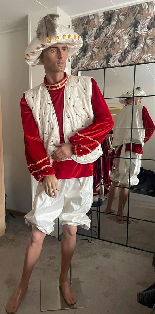 Historisch kostuum, Kleding | Heren, Carnavalskleding en Feestkleding, Zo goed als nieuw, Kleding, Historisch, Overige maten, Verzenden