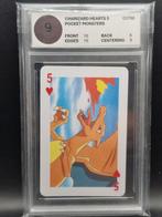 Charizard pocket monsters vintage woetoe grading 9 mint, Verzenden, Zo goed als nieuw, Meerdere kaarten