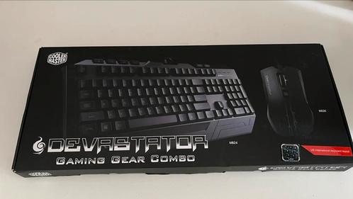Devastator Gaming Gear Combo toetsenbord, Computers en Software, Toetsenborden, Nieuw, Qwerty, Bedraad, Toetsenbord en muis-set