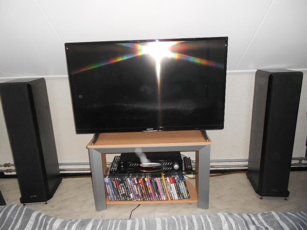 set mission 753, Audio, Tv en Foto, Luidsprekers, Gebruikt, 120 watt of meer, Front, Rear of Stereo speakers, Ophalen