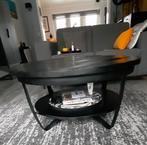Robuste Salontafel 90cm rond, Huis en Inrichting, Tafels | Salontafels, Ophalen, 50 tot 100 cm, Rond, 50 tot 100 cm