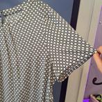 Madeleine top soepelvallend grafisch zw-wit geel mt 44 49115, ., Zwart, Ophalen of Verzenden, Zo goed als nieuw