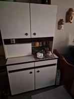 Vintage buffet kast / fineer, Huis en Inrichting, Kasten | Buffetkasten, Ophalen, Overige materialen, Gebruikt, Vintage