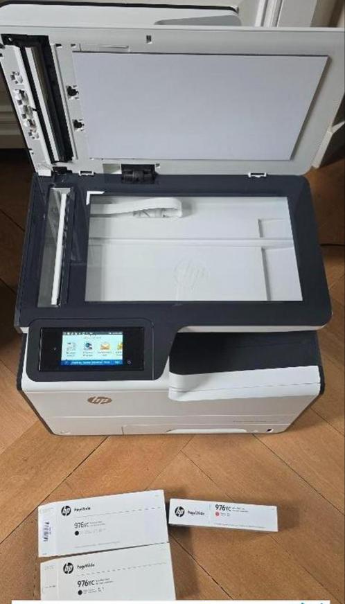 HP Pagewide MFP577dw Kleurenlaserprinter (defect), Computers en Software, Printers, Gebruikt, All-in-one, Laserprinter, Faxen