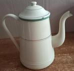 Emaille koffiepot/melkkoker, Antiek en Kunst, Antiek | Emaille, Ophalen of Verzenden