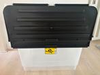 2 x Plastic opbergbox 100liter, Doe-het-zelf en Verbouw, Kratten en Dozen, Ophalen, Minder dan 40 cm, Doos, Minder dan 35 cm