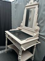 Antieke Wastafel met Spiegel of bv. oppot tafel planten, Antiek en Kunst, Ophalen