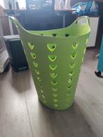 Flexibele groene wasmand 60l, Ophalen, Zo goed als nieuw