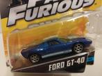 Fast and Furious 1:32 Ford GT 40 Mattel 3INCH, Ophalen of Verzenden, Zo goed als nieuw, Auto, Overige merken