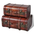 2 Koffers koffer opbergkist kist vintage retro GRATIS BEZORG, Sieraden, Tassen en Uiterlijk, Nieuw, Overige materialen, Verzenden