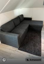 Slaapbank 1.40x 1.95, Ophalen, Zo goed als nieuw, Tweepersoons