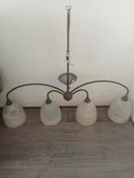 Master-Light Hanglamp met 4 Lampen, Huis en Inrichting, Lampen | Hanglampen, Gebruikt, 50 tot 75 cm, Ophalen of Verzenden, Glas