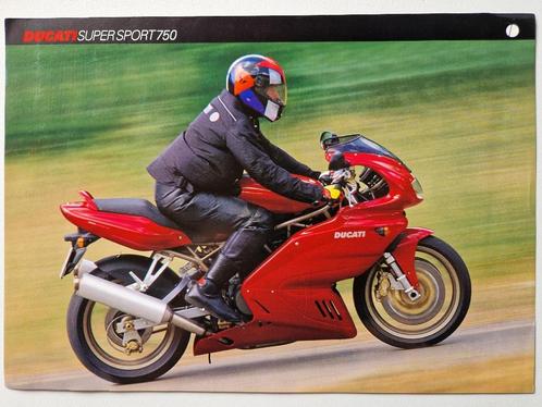 Ducati Supersport & Sporttouring folders jaren 90 -2000, Motoren, Handleidingen en Instructieboekjes, Ducati, Ophalen of Verzenden