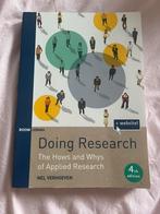 Nel Verhoeven - Doing Research, Boeken, Ophalen of Verzenden, Zo goed als nieuw, Nel Verhoeven