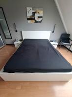 Mooi bedframe Malm IKEA, Ophalen, Overige materialen, Wit, Tweepersoons