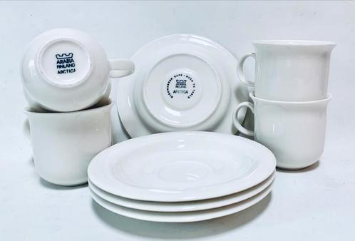 Arabia Finland - Arctica set van 8 *vintage*design*, Huis en Inrichting, Keuken | Servies, Zo goed als nieuw, Kop(pen) en/of Schotel(s)