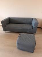 Ikea klippan + poef GRATIS, Huis en Inrichting, Banken | Bankstellen, Ophalen, Gebruikt, 150 tot 200 cm, Tweepersoons