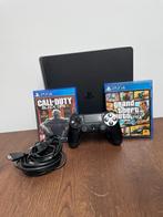 playstation 4 met spellen, Ophalen of Verzenden, Zo goed als nieuw, Met 1 controller, Slim