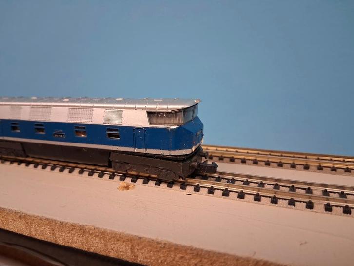 Dieselloc N spoor, Hobby en Vrije tijd, Modeltreinen | N-Spoor, Gebruikt, Locomotief, Gelijkstroom, Piko, Analoog, Ophalen of Verzenden